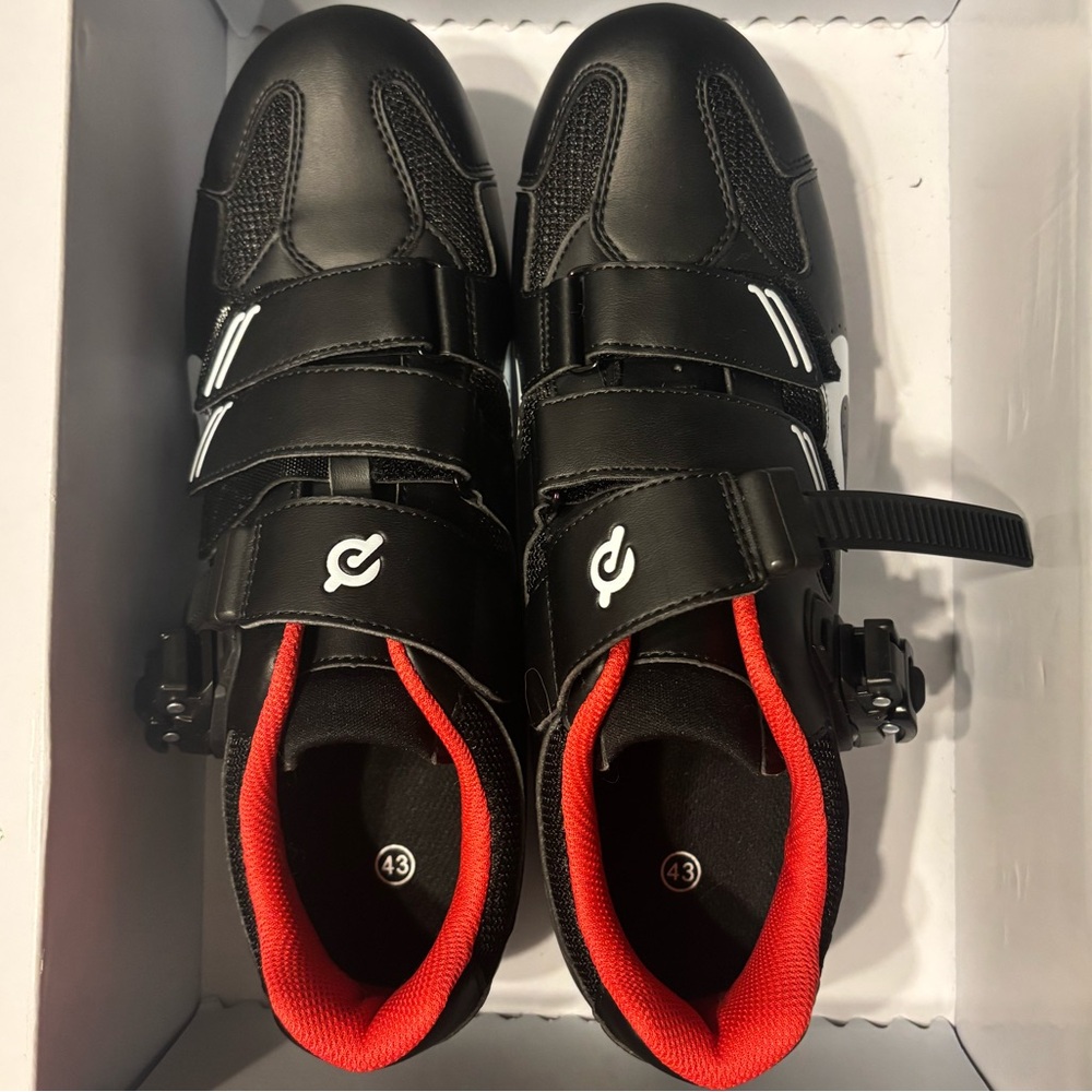 Peloton Black Cycling Shoes
